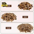 3 8 Inch Aquarium Gravel  Polished Fish Tank Rocks For Aquarium Decor  River Roc