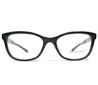 Burberry Eyeglasses Frames B2232-f 3001 Black Silver Nova Check 53-17-140