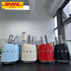 Smeg 7-piece New Knife Block Set Stainless Steel Multicolor - Fast Shipping Dhl