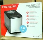 Frigidaire Electric Ice Cream Maker Frozen Yogurt Machine 1 6 Qt W  Compressor    