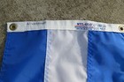 11 X 19 Nyl-glo Canvas Flag Yacht Club Sailboat Ship Boat Signal  c2 5b100 