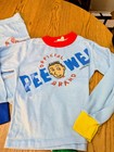 Vintage Pee Wee Herman Sz 8-10 Pajama Set   80s Tv Fleece Two Piece