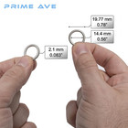14mm Oil Drain Plug Crush Washer Gaskets Compatible With Audi   Vw Part  N013   