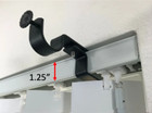 Nono Bracket - No Drill Curtain Rod Bracket Attachment For Inside Mounted Blinds
