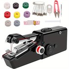 Mini Handheld Sewing Machine Usb Rechargeable Cordless Quick Stitch Diy