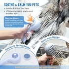Dog Shower Attachment Sprayer Scrubber Tool Pet Cat Bathing Supplies Brush Head