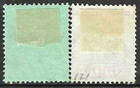 Straits Settlements  malaya-british  1909-10   121- 122  Mh  Vf  Fog King Edward