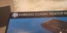 Hp Wireless Classic Desktop Keyboard And Mouse Lv290aa Black  Brand New In Box 