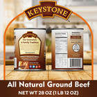 Keystone All Natural Ground Beef 28 Oz Can  Free Shipping