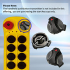 Fits Magnetek Transmitter Start Power On Flex Button 0-pwk-01 Keycap 3 Pack