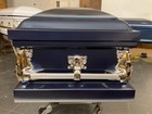 Beautiful Blue silver Casket