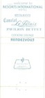 Resorts International Hotel Atlantic City Nj Vintage Matchbook Cover 1970s