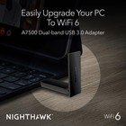 Netgear Nighthawk Wifi 6 Usb 3 0 Adapter  a7500      Ax1800 Dual-band Wireless Gig