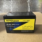 Sefepoder Lithium Lifepo4 Deep Cycle Battery 25 6v 9ah 230 4wh