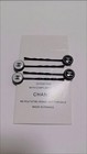 Chanel Beauty Set Of 4 Logo Hair Bobby Pins Clips Black   White Gwp