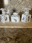 Vintage Floral Roses 3 Piece Dresser   Vanity Set