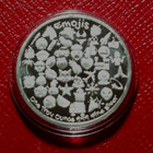 Emoji Series-party Horn Silver Round 1 Troy Oz  999 Fine Silver  In Capsule