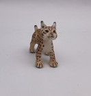 Schleich Bobcat Lynx Baby Cub Wild Cat Animal 14628 Figure 2009 Retired