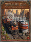 2 The Milwaukee Road Railroad Train Vintage Style Posters Both Posters 8 5x 11