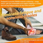 Plantar Fasciitis Insoles Men Women  High Arch Support Orthotic Shoe Inserts
