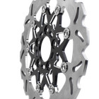 11 5  Black Rear Floating Brake Rotor For Harley Softail Dyna Sportster Touring