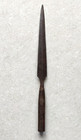 18c Antique Iron Spear Head Original Old Rare Collectible 16  Long Sp183