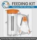 Flipper Feeder - Aquarium Cleaner Fish Food Feeding Clip Kit