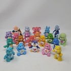  lot Of 21  Vintage 1980s Care Bears   Cousins Kenner Pvc 3    Poseable Figures