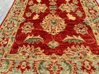Bedroom Afghan Handmade Kazak Rug  Chobi Rug  Living Room Rug  3x5 Ft
