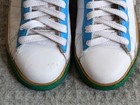 Nike Shoes Women 5 5 White Blue Yellow Leather Blazer Mid 2008 306499-171