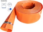 3  2  100ft 50ft Discharge Backwash Transfer Lay Flat Water Hose Pool Irrigation