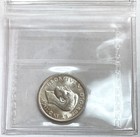 1946 Silver Canada 25 Cents King George Vi Coin Iccs Mint State 64