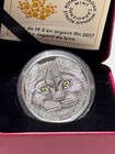 Canada 2017  15 Dollar In The Eyes Of The Lynx Silver  9999 Proof Coin