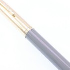 Sheaffer  Fountain Pen Snorkel Crest Pastel Gray M Used