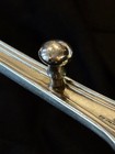 Reed   Barton Francis I Sterling Old Mark Stuffing Spoon  14   Pat  June 25 1907
