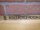 Rolls-royce Motor Cars Long Island Original Metal License Plate Frame Sign Rr