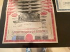  stock Certificate Pan American World Airways  Inc 100 Shares Pan Am  1970 s