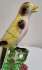 Vintage Ceramic Yellow Canary Figure     8    Tall 