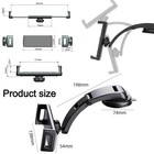 Car Tablet Mount Holder Windshield Dashboard For 4 7-12 9  Phone Tablet Ipad Gps