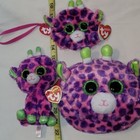 Ty Gilbert Giraffe 2017 3pc Set  7  Beanie Boo Plush Purse   Coin Purse Gift New