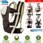 4-in-1 Newborn Infant Baby Carrier Breathable Ergonomic Adjustable Backpack Us