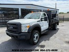 2016 Ford F-450 Superduty Diesel Flatbed Utility Work Truck