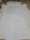 Emily  Meritt Pottery Barn Kids Ethereal Tulle Crib Skirt White Sequins 