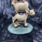 Cast Iron Stacked Farm Animals Door Stop Country Decor 10 1 2    Tall