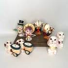 Lot Of 4 Sets Of Vtg Japan Spring Salt   Pepper Shakers Bunnies Birds Ducks Gvc