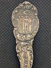      Rare Americana Massachusetts Minute Men Sterling Silver Heavy Souvenir Spoon