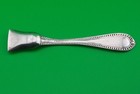 J e  Caldwell   Co Sterling J e w 2 Bead Pattern Tiny 4  Serving Spoon Rare Old