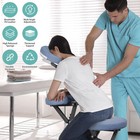 Portable Folding Tattoo Chair Salon Massage Chair Table Facial Spa Pad Home Blue