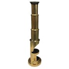 6-3 4  Portable Brass Field Microscope- Antique Vintage Style