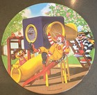 Mcdonald   s Character Plates Set Of 4 2004 Safari  Aquarium  Playground  School
